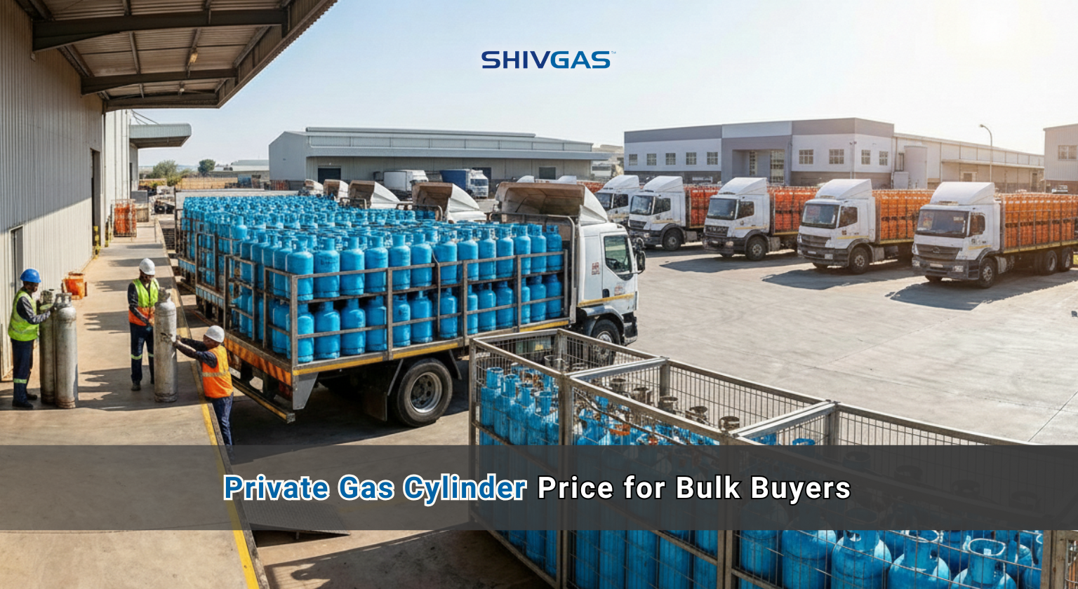 private gas cylinder price