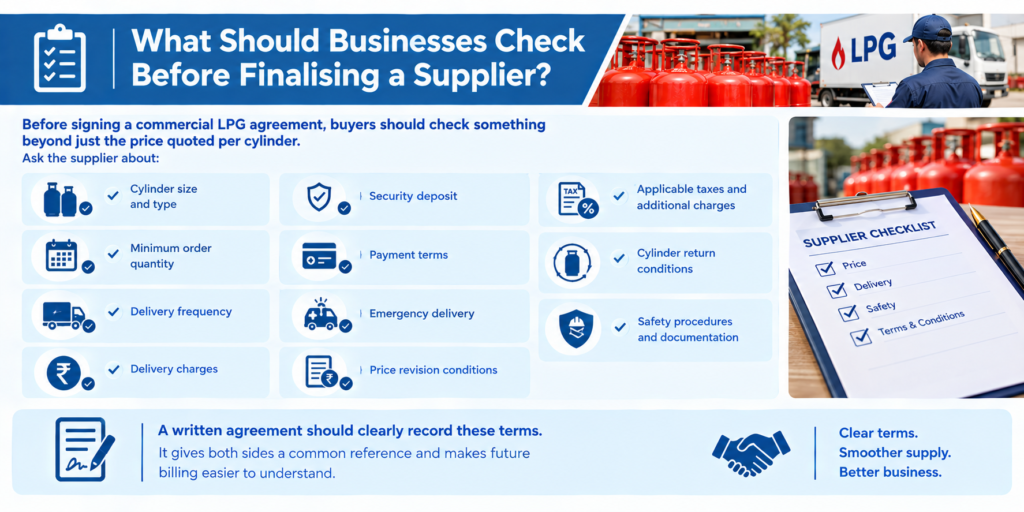 What Should Businesses Check Before Finalising a Supplier
