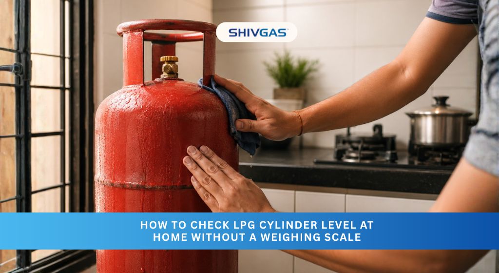 LPG cylinder level